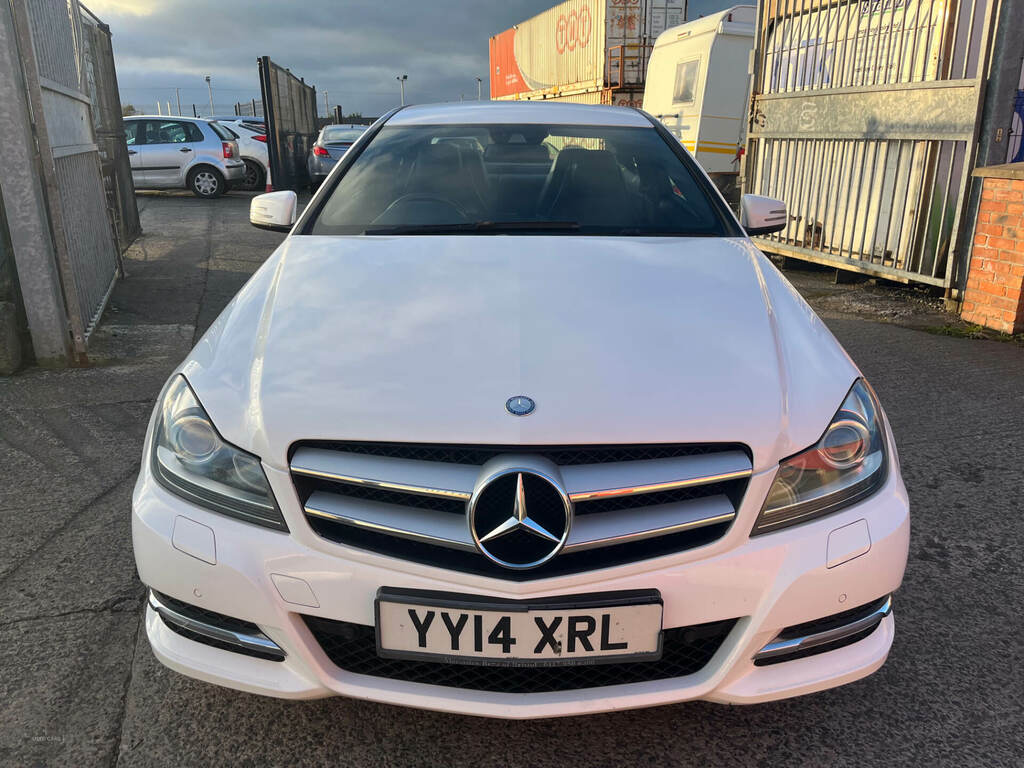 Mercedes-Benz C Class C220 Cdi Executive Se YY14XRL White #2