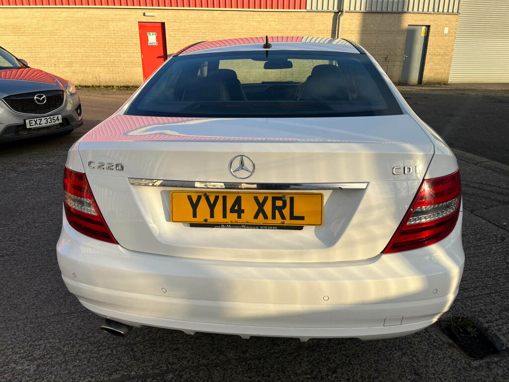 Mercedes-Benz C Class C220 Cdi Executive Se YY14XRL White #4