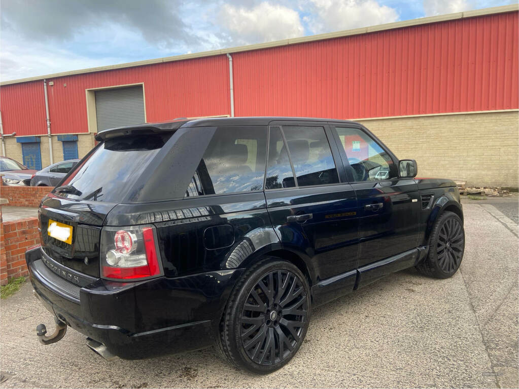 Land Rover Range Rover Sport 3.0 Tdv6 Hse Commandshift YX11YVM Black #6