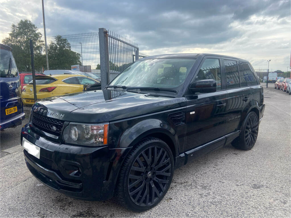 Land Rover Range Rover Sport 3.0 Tdv6 Hse Commandshift YX11YVM Black #3