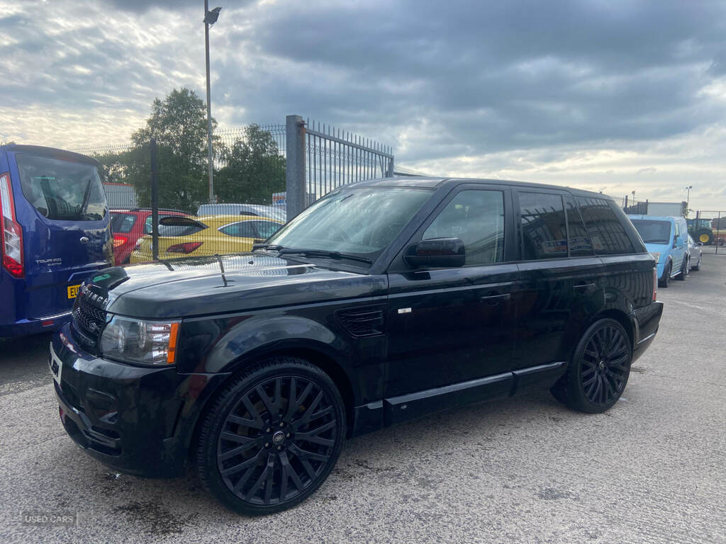 Land Rover Range Rover Sport 3.0 Tdv6 Hse Commandshift YX11YVM Black #5