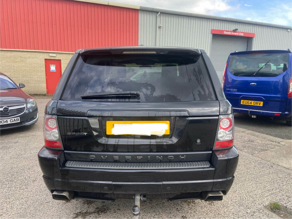 Land Rover Range Rover Sport 3.0 Tdv6 Hse Commandshift YX11YVM Black #4