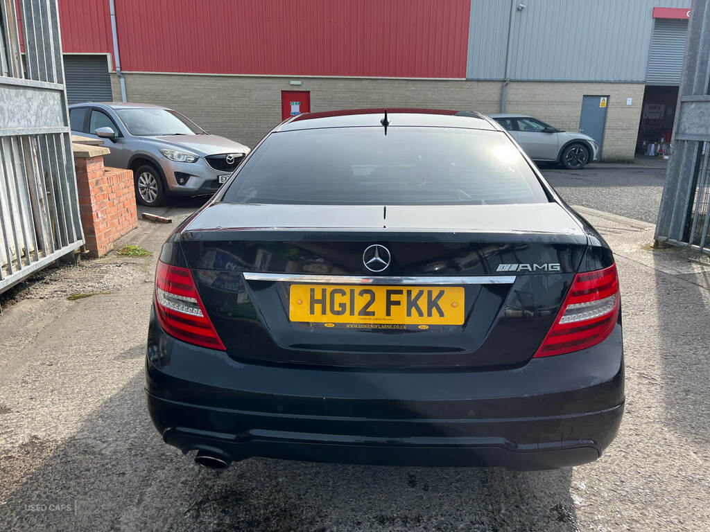 Mercedes-Benz C Class C250 Cdi Blueefficiency Amg Sport HG12FKK Black #4