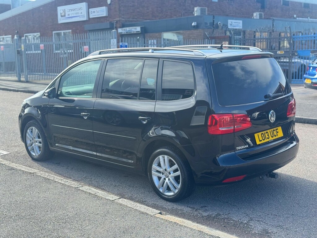 Volkswagen Touran 1.6 Tdi Bluemotion Tech Se Dsg Euro 5 Ss Black #5