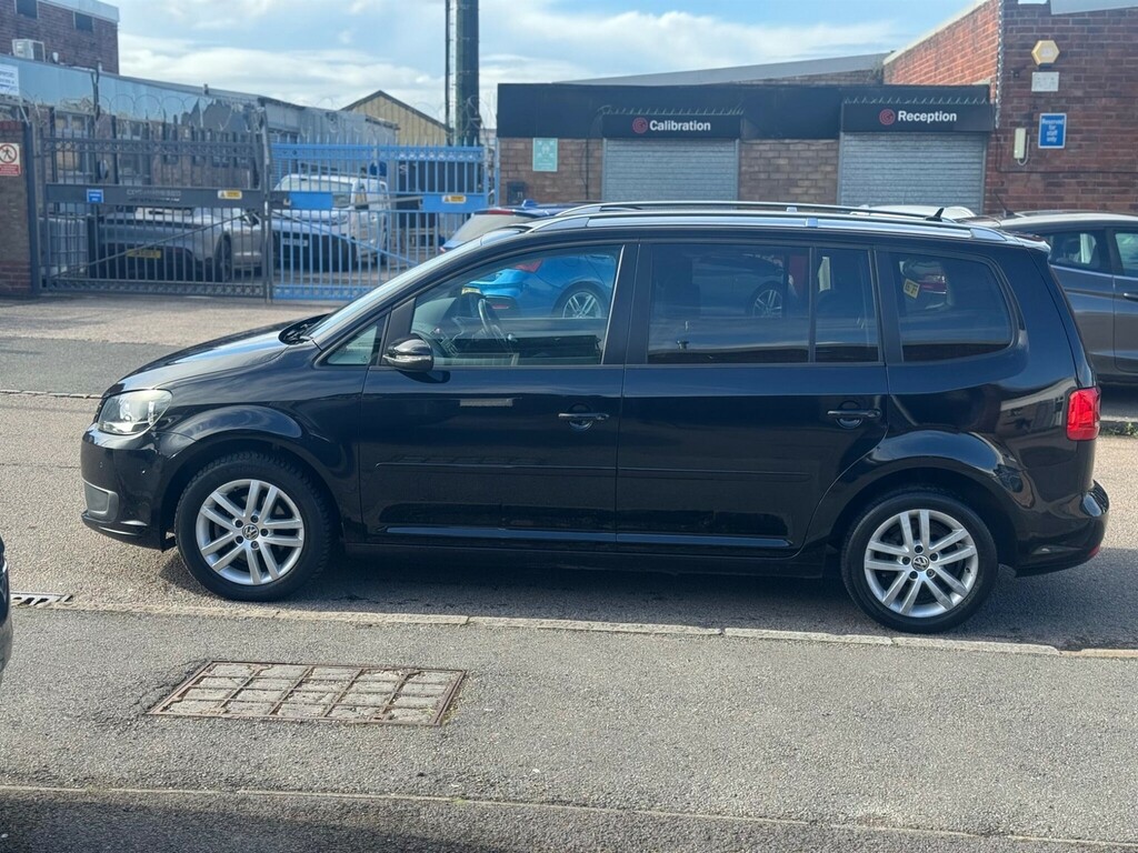 Volkswagen Touran 1.6 Tdi Bluemotion Tech Se Dsg Euro 5 Ss Black #4