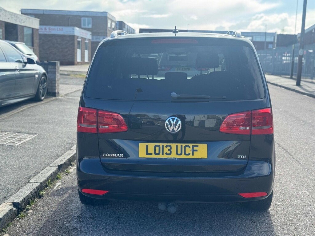 Volkswagen Touran 1.6 Tdi Bluemotion Tech Se Dsg Euro 5 Ss Black #6