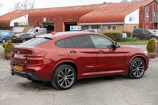 BMW X4 3.0 30D M Sport Suv Xdrive Euro 6 SV70UOG Red #5
