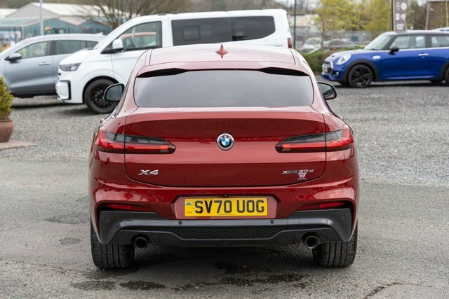 BMW X4 3.0 30D M Sport Suv Xdrive Euro 6 SV70UOG Red #4