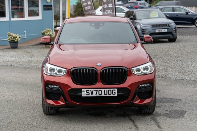 BMW X4 3.0 30D M Sport Suv Xdrive Euro 6 SV70UOG Red #2