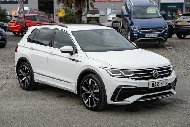 Volkswagen Tiguan 1.5 Tsi R-line Suv Dsg Euro 6 Ss 15 White