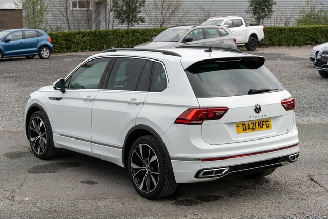 Volkswagen Tiguan 1.5 Tsi R-line Suv Dsg Euro 6 Ss 15 DA21NFG White #5