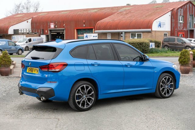 BMW X1 2.0 20I Gpf M Sport Suv Dct Sdrive Euro SV69VYW Blue #4