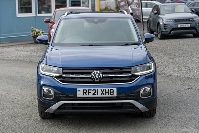 Volkswagen T-Cross 1.0 Tsi Sel Suv Dsg Euro 6 Ss 110 P RF21XHB Blue #2