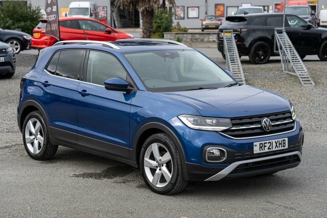 Volkswagen T-Cross 1.0 Tsi Sel Suv Dsg Euro 6 Ss 110 P Blue