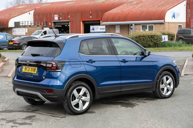 Volkswagen T-Cross 1.0 Tsi Sel Suv Dsg Euro 6 Ss 110 P RF21XHB Blue #4