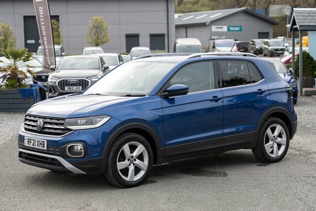 Volkswagen T-Cross 1.0 Tsi Sel Suv Dsg Euro 6 Ss 110 P RF21XHB Blue #3