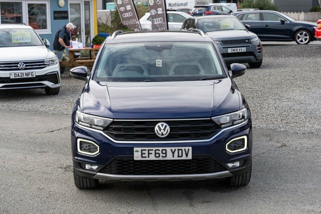Volkswagen T-Roc 1.5 Tsi Gpf Evo Sel Suv Euro 6 EF69YDV Blue #2