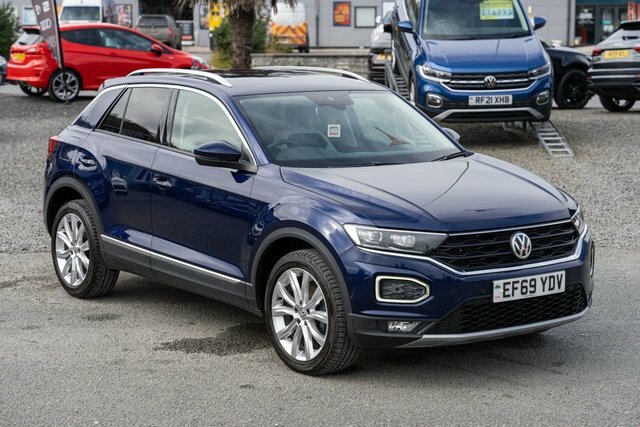 Volkswagen T-Roc 1.5 Tsi Gpf Evo Sel Suv Euro 6 Blue