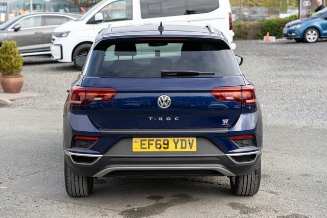 Volkswagen T-Roc 1.5 Tsi Gpf Evo Sel Suv Euro 6 EF69YDV Blue #4
