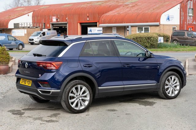 Volkswagen T-Roc 1.5 Tsi Gpf Evo Sel Suv Euro 6 EF69YDV Blue #5