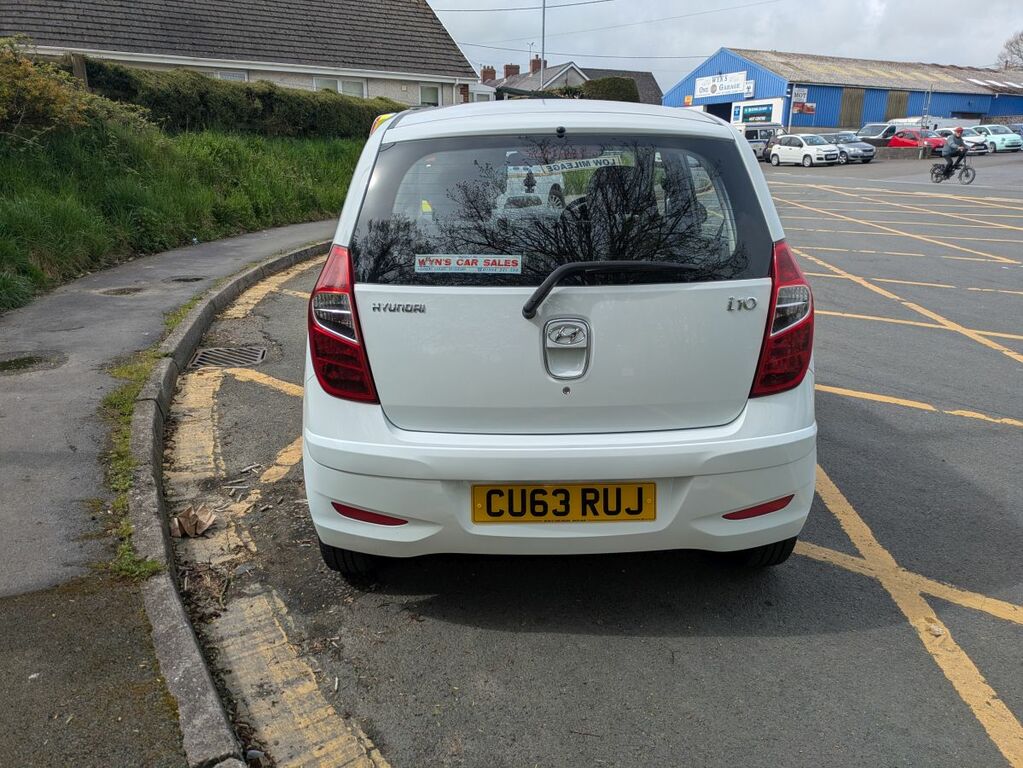 Hyundai I10 Active CU63RUJ White #6