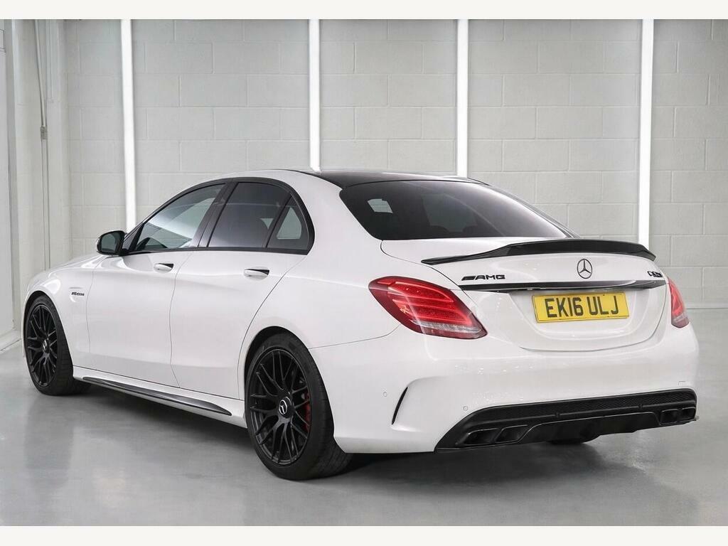 Mercedes-Benz C Class 4.0 C63 V8 Biturbo Amg S Premium Spds Mct Euro 6 EK16ULJ White #3