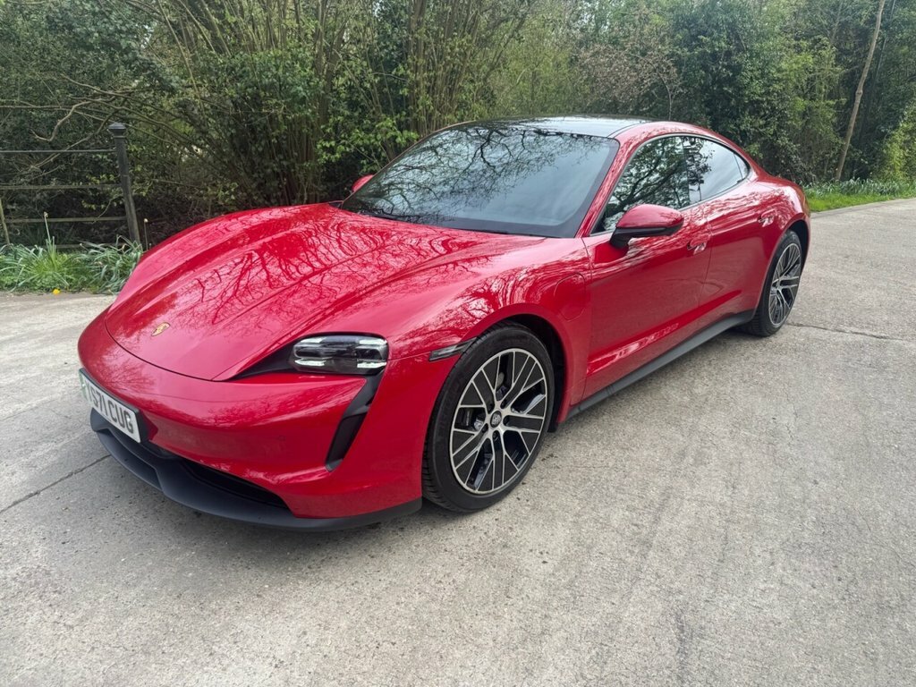 Porsche Taycan Saloon YS71CUG Red #6