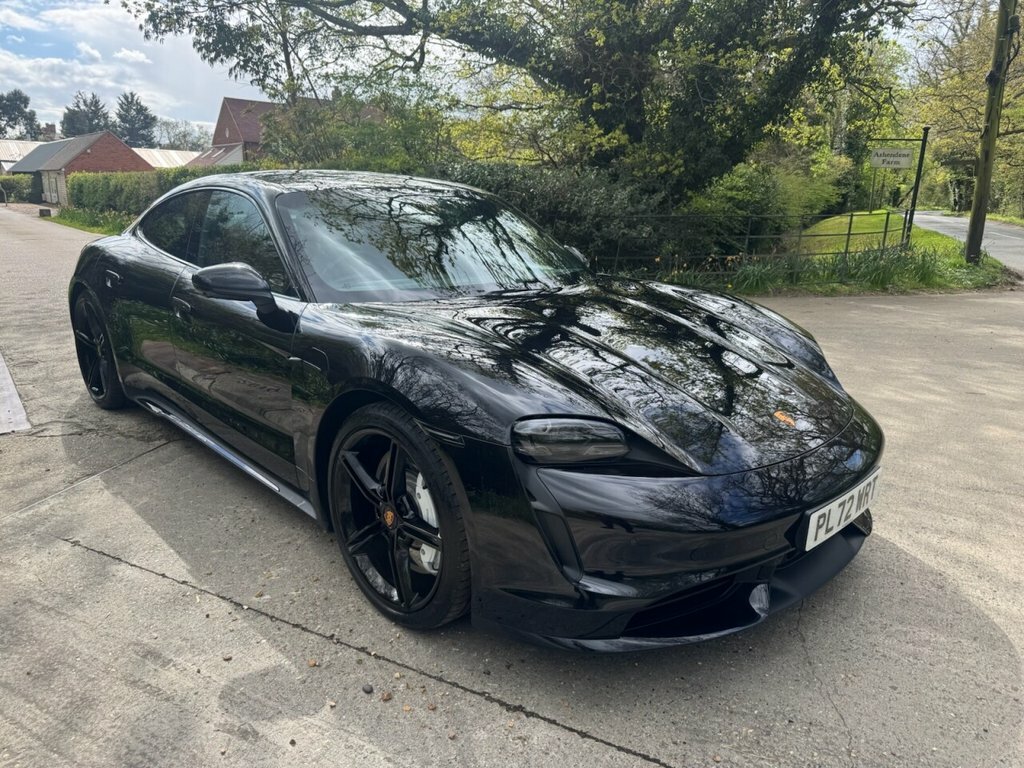 Porsche Taycan Saloon PL72WRT Black