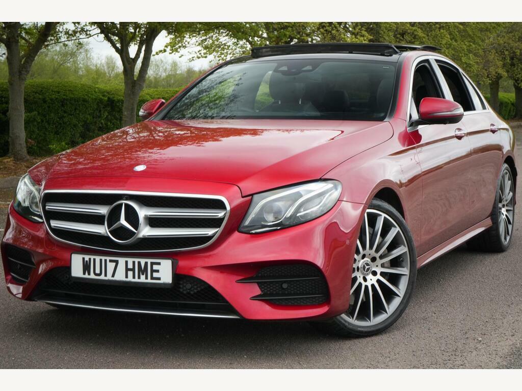 Mercedes-Benz E Class 3.0 E350d V6 Amg Line Premium Plus G-tronic Eur Red