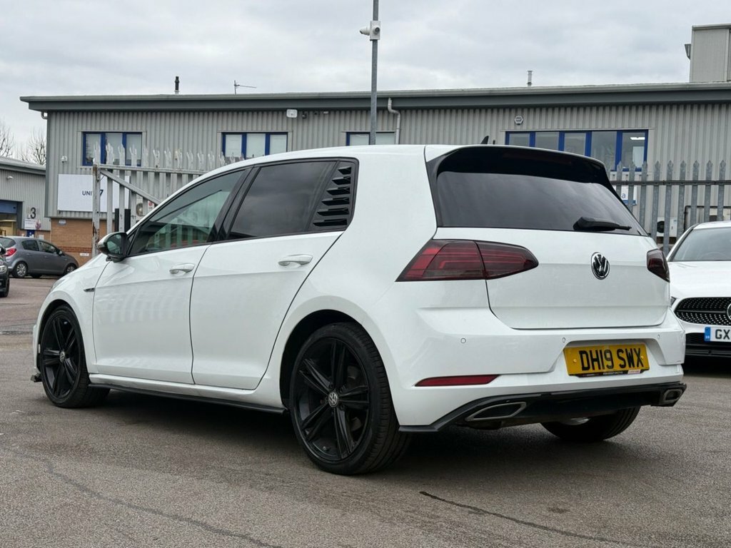 Volkswagen Golf 2L R-line DH19SWX White #3