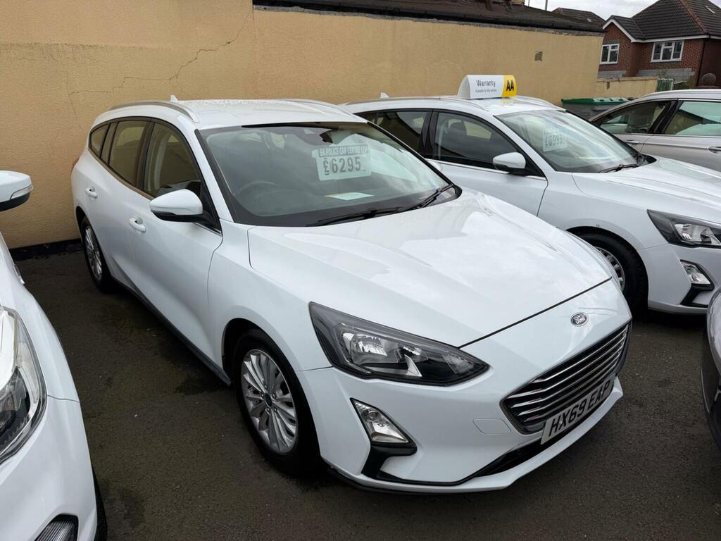 Ford Focus 1.5T Ecoboost Titanium Euro 6 Ss White