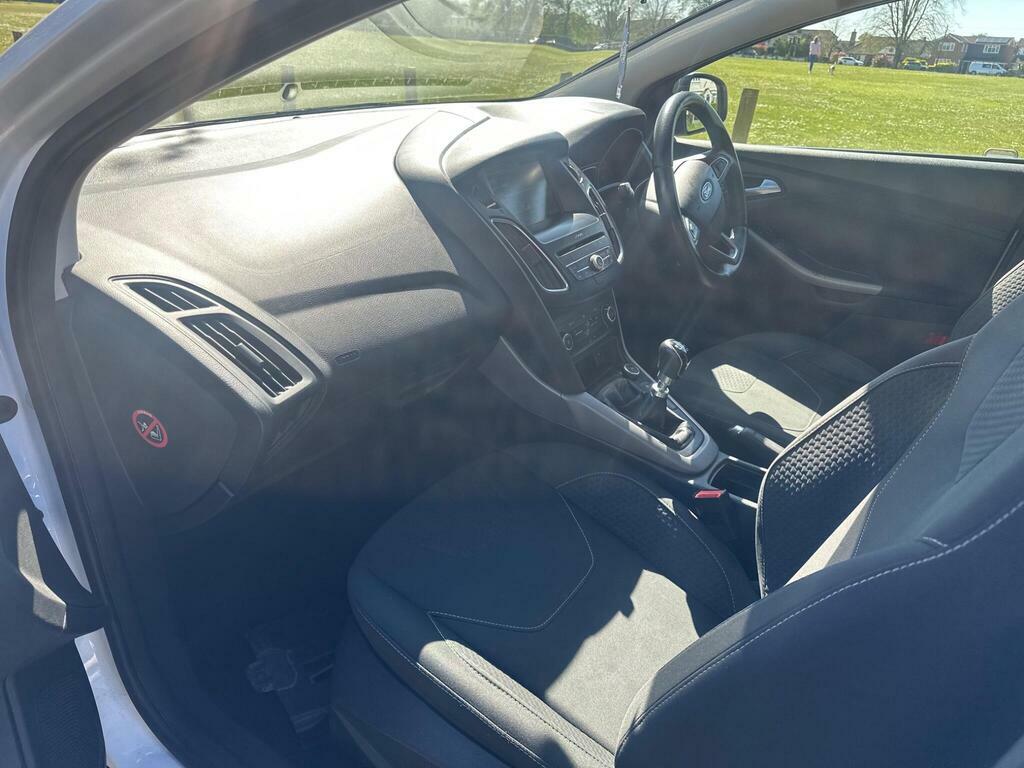 Ford Focus 1.0T Ecoboost Zetec Euro 6 S S OU16NHB White #6