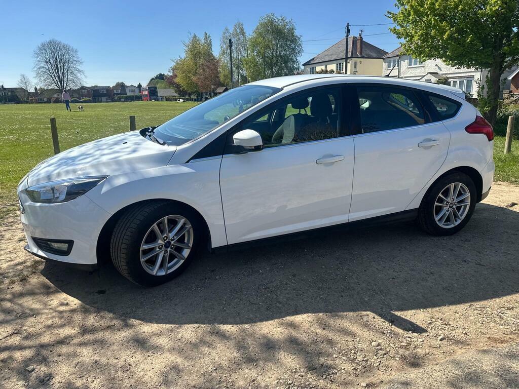 Ford Focus 1.0T Ecoboost Zetec Euro 6 S S OU16NHB White #2