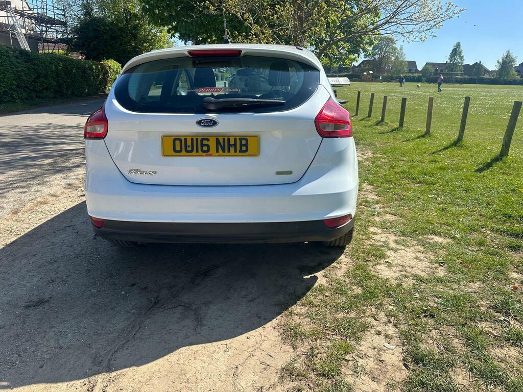 Ford Focus 1.0T Ecoboost Zetec Euro 6 S S OU16NHB White #3