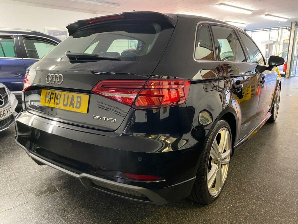 Audi A3 1.5 Tfsi Cod 35 S Line Sportback HF19UAB Black #6