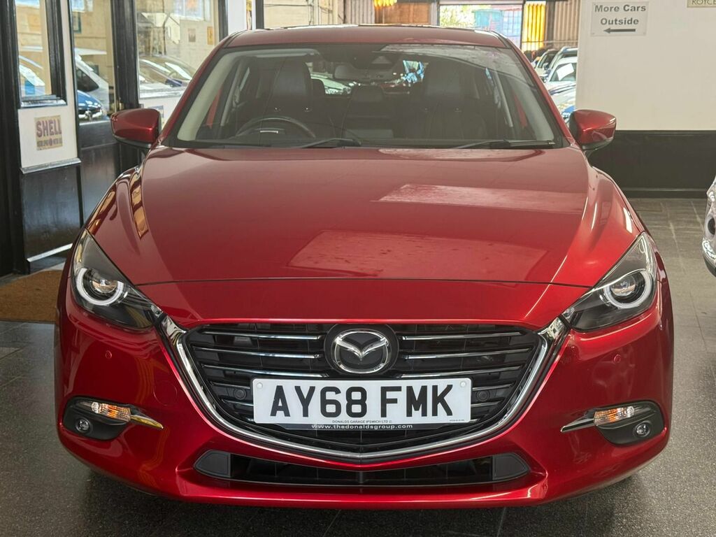 Mazda 3 2.0 Skyactiv-g Sport Nav Hatchback Manu AY68FMK Red #4