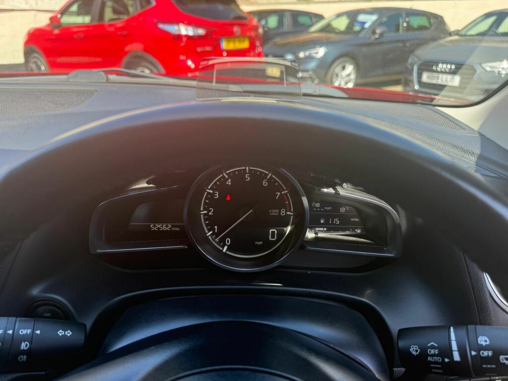 Mazda 3 2.0 Skyactiv-g Sport Nav Hatchback Manu AY68FMK Red #2