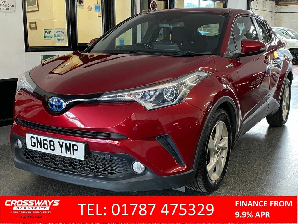 Toyota C-Hr 1.8 Vvt-h Icon Suv Hybrid Cvt Euro 6 S Red