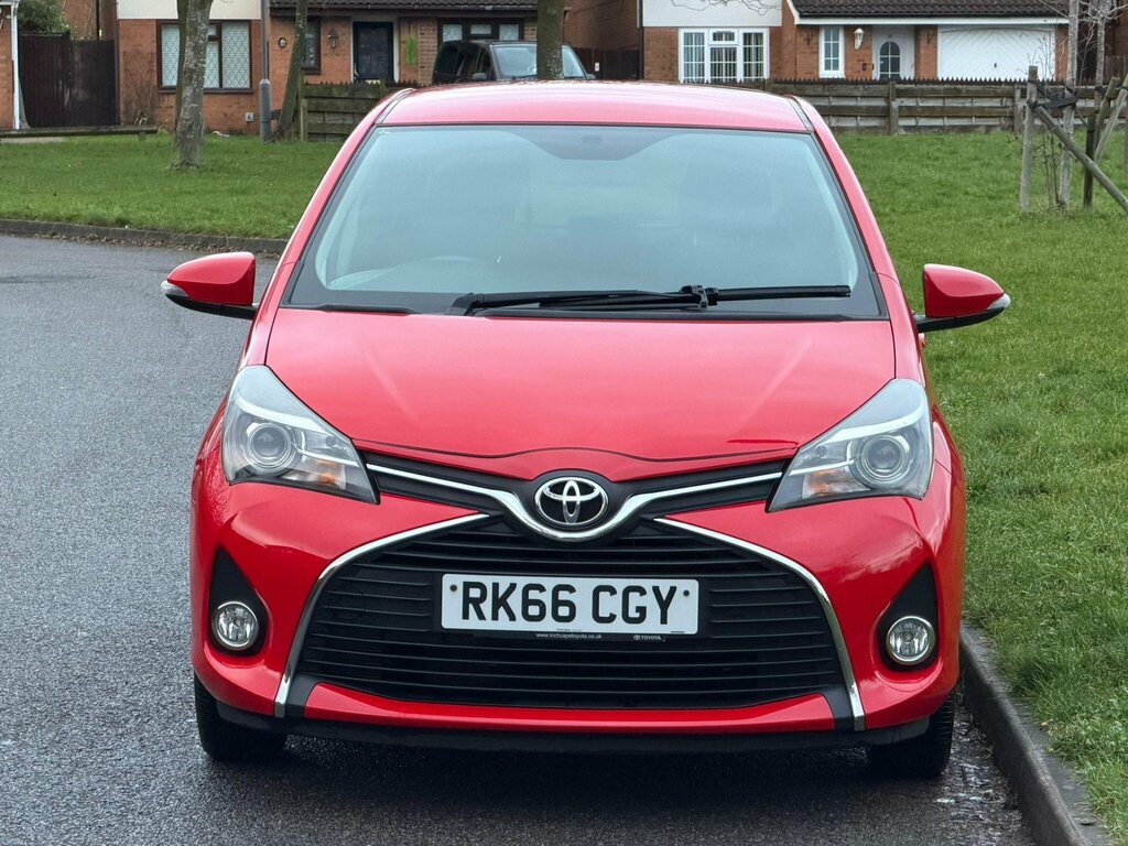 Toyota Yaris 1.33 Dual Vvt-i Icon Euro 6 RK66CGY Red #6
