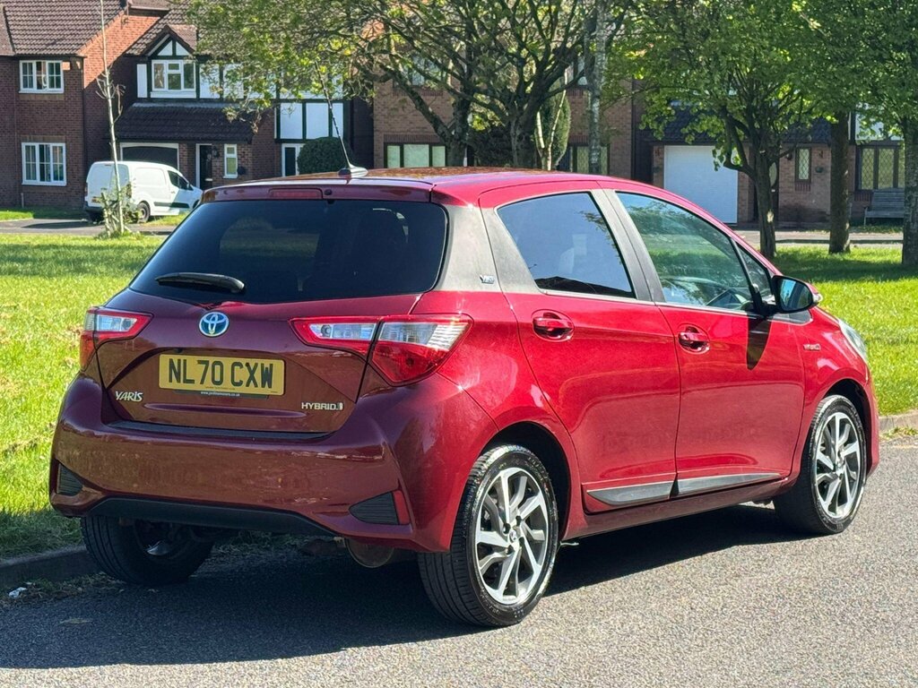 Toyota Yaris 1.5 Vvt-h Y20 Bi-tone E-cvt Euro 6 Ss NL70CXW Red #6