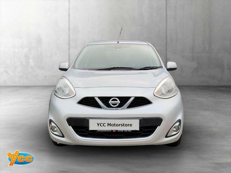 Nissan Micra 1.2 Acenta Hatchback Euro 6 80 PK65JGU Silver #2
