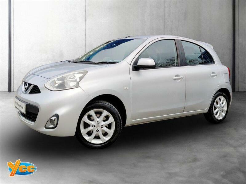 Nissan Micra 1.2 Acenta Hatchback Euro 6 80 PK65JGU Silver #3