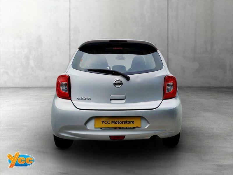 Nissan Micra 1.2 Acenta Hatchback Euro 6 80 PK65JGU Silver #6