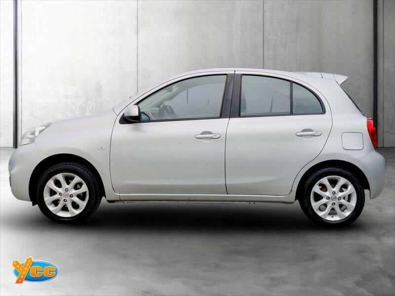 Nissan Micra 1.2 Acenta Hatchback Euro 6 80 PK65JGU Silver #4