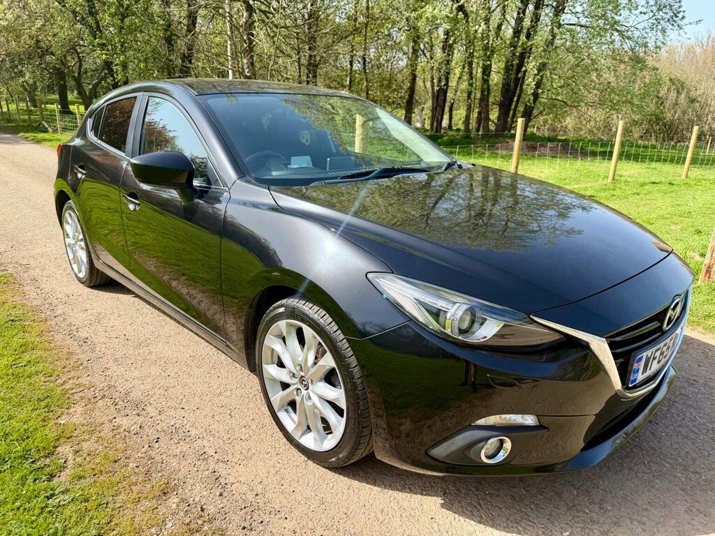 Mazda 3 2.0 Skyactiv-g Sport Nav Euro 6 Ss 2015 Black