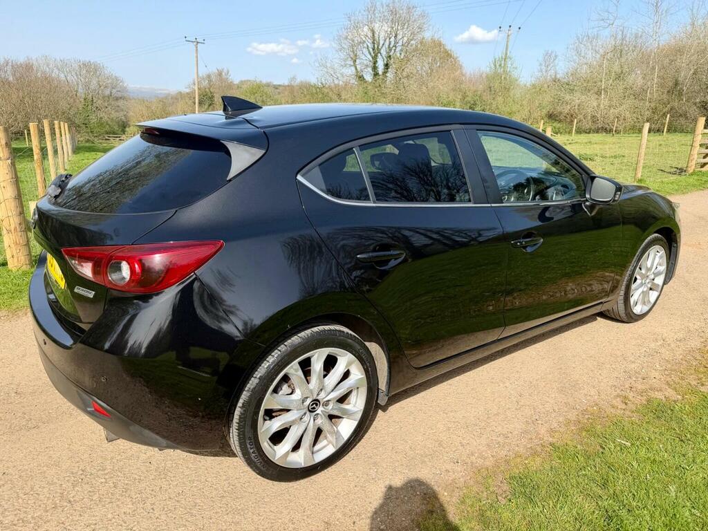 Mazda 3 2.0 Skyactiv-g Sport Nav Euro 6 Ss 2015 WF65KNC Black #5
