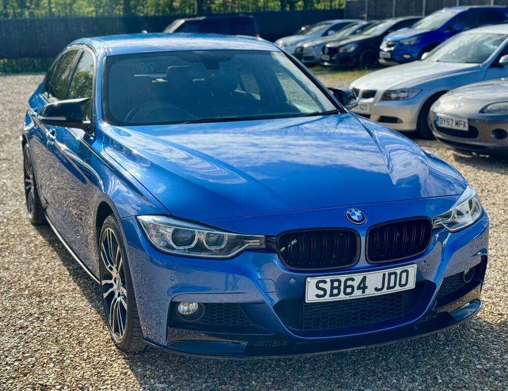 BMW 3 Series 3.0 335D M Sport Xdrive Euro 6 Ss SB64JDO Blue #2