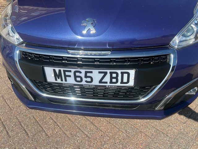 Peugeot 208 2015 1.6 Bluehdi Allure Hatchback Manua MF65ZBD Blue #4