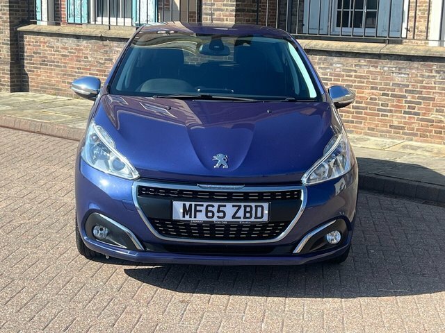 Peugeot 208 2015 1.6 Bluehdi Allure Hatchback Manua MF65ZBD Blue #2