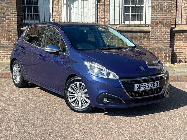 Peugeot 208 2015 1.6 Bluehdi Allure Hatchback Manua Blue